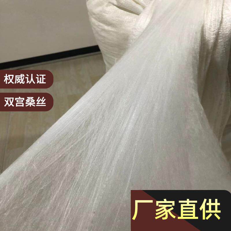 桐乡蚕丝被芯单双宫桑蚕丝裸胎原料春秋子母被冬被儿童被