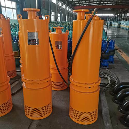 安泰QW污水提升泵WQP潜水排污提升泵矿用隔爆型凿岩机污水排沙泵
