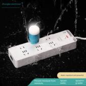 中科电工防水条浴室卫生间插头条户外线路板防雨拖带插头板