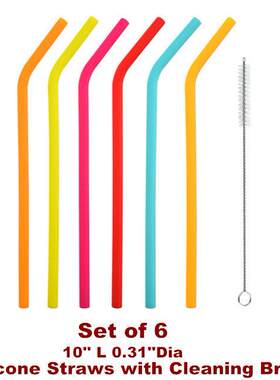 Silicone Drinking Straws for 30oz 20oz Tumblers Yeti Rtic