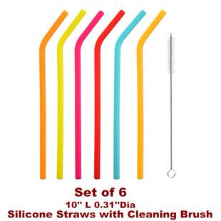 Silicone Drinking Straws for 30oz 20oz Tumblers Yeti Rtic