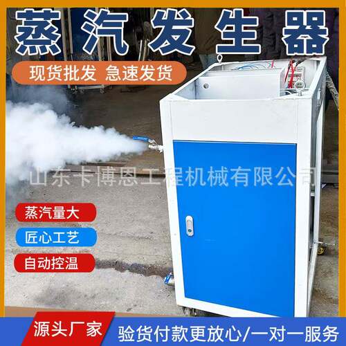 冬季桥梁蒸汽养护器电蒸汽发生器全自动电加热蒸汽发生器电蒸汽机