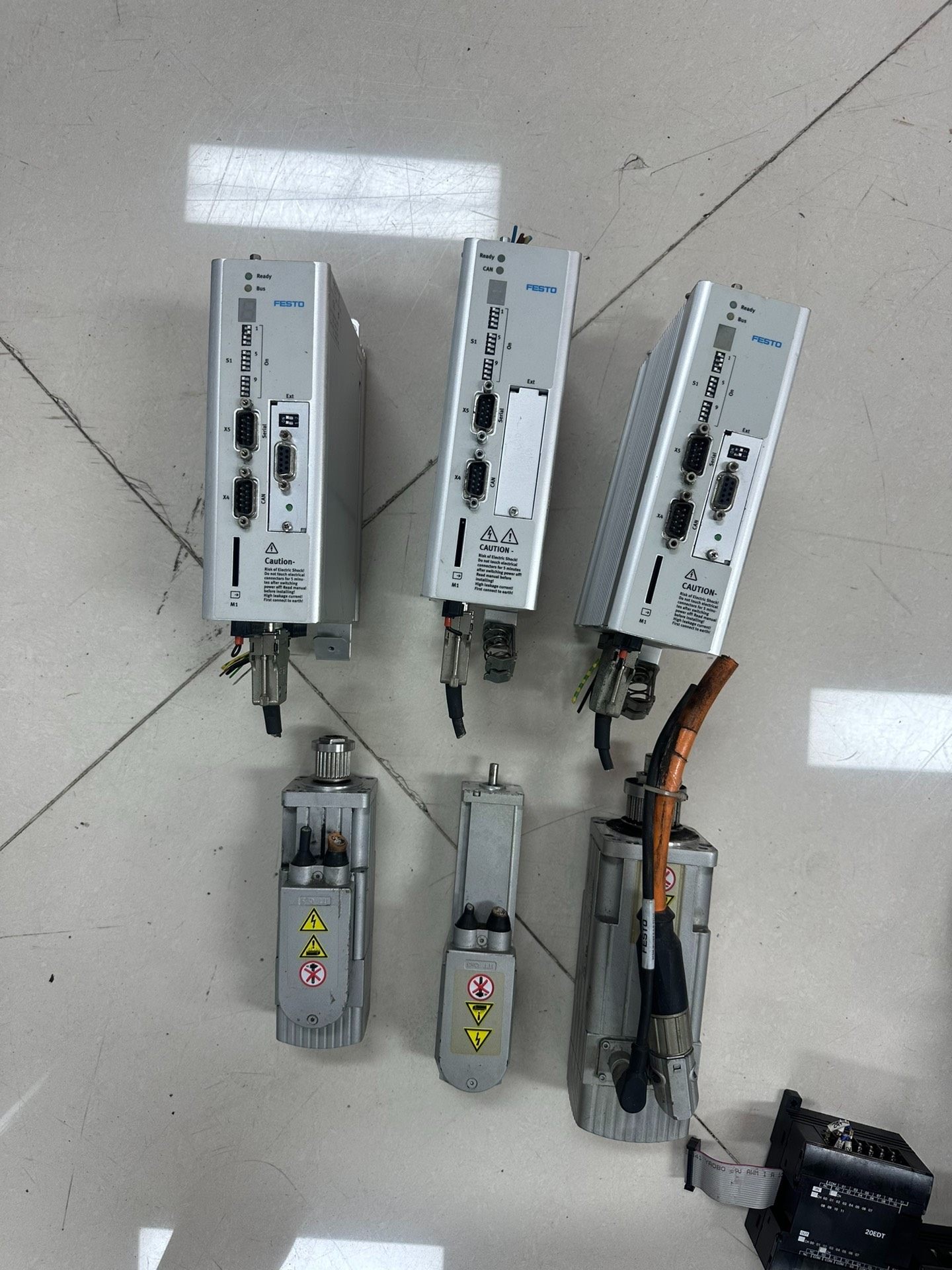 费斯托驱动电机，拆机，成色实图，漂亮，具体看图片型号，不包邮