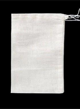 10Pcs Cotton Tea Bags Muslin Drawstring Straining tea bag