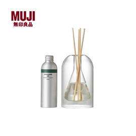 无印良品 MUJI 室内芳香油套装 绿意 家用除味香氛无火香薰摆件