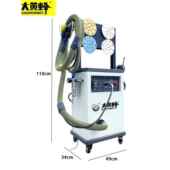 大黄蜂无尘气动干式 粉碎机汽车腻子喷漆表面腻子电动粉碎机大功率