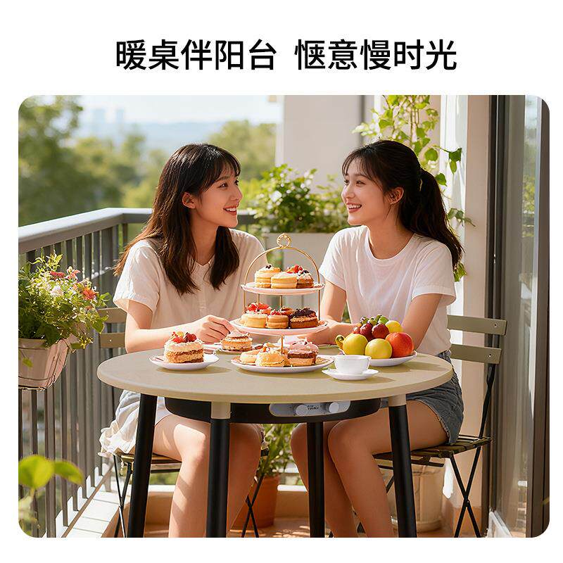 智琰多功JRZDZ-25取桌火锅蒸煮煲汤烧水不挑锅具电暖器能暖火烤桌