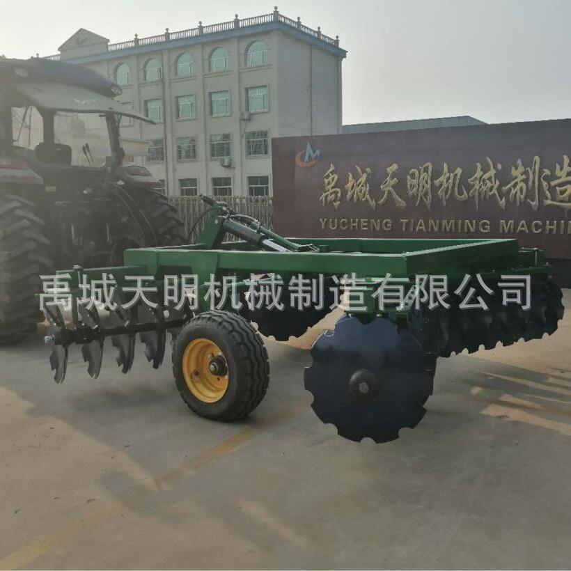 工厂直销各类圆盘耙拖拉机液压牵引圆盘耙折叠耙对置耙外贸产品