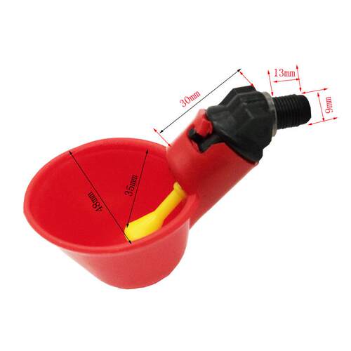 24pcs Automatic Chicken Waterer Cups,Plastic Backyards Chick