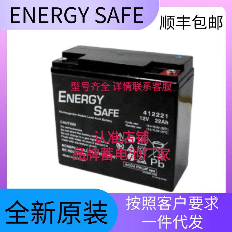 ENERGY SAFE蓄电池 412221 12V22AH 医疗设备船舶UPS免维护电瓶