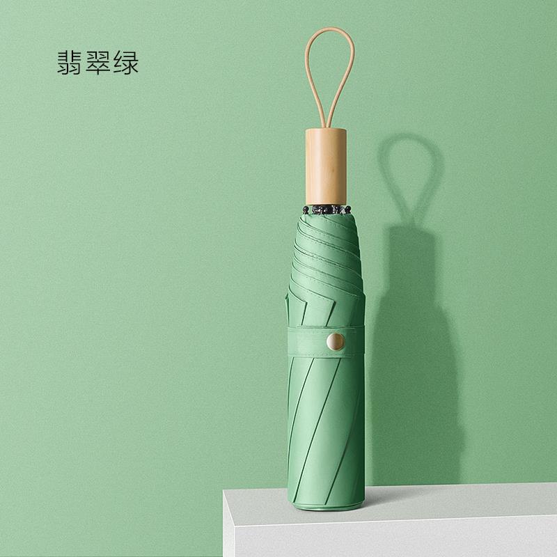 正品雨伞女晴两用折叠手动黑胶太阳伞超防晒防雨紫外强伞线遮阳男