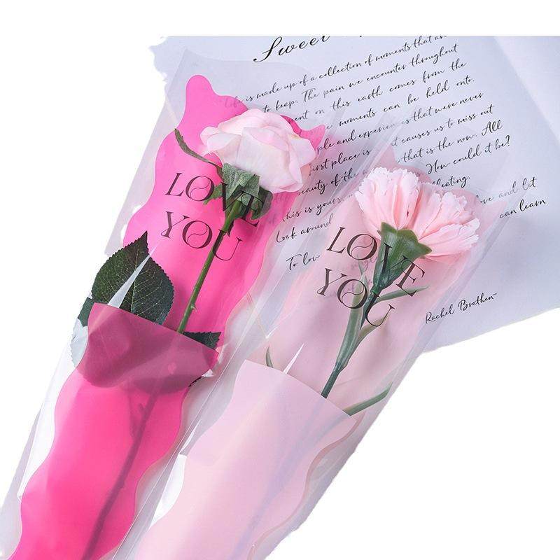 鲜花包装袋单只单枝多支一支玫瑰透明防水花束套袋花艺包花纸材料,鲜花速递/花卉仿真/绿植园艺,花艺包装盒,淘宝优惠券,粉丝福利购,淘宝优惠卷