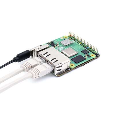 树莓派CM5双千兆网口扩展板 适用Compute Module 5 核心板转接板