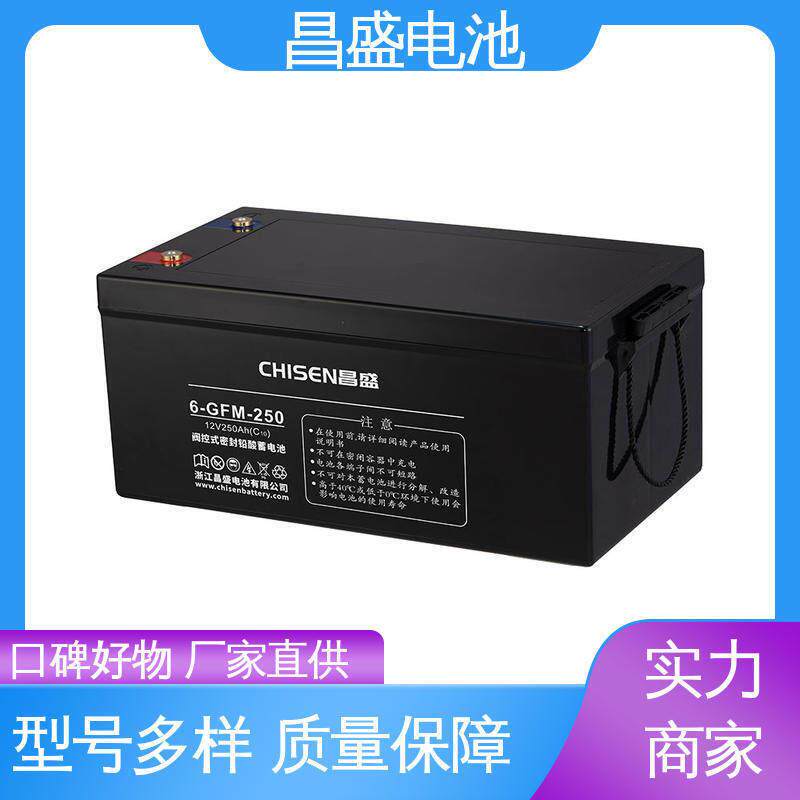 昌盛6-GFMJ-250eps应急电源通信基站工业蓄电池种类繁多