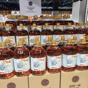 DL胖东来食用油胖东来花生油DL菜籽油葵花籽油DL压榨一级花生油