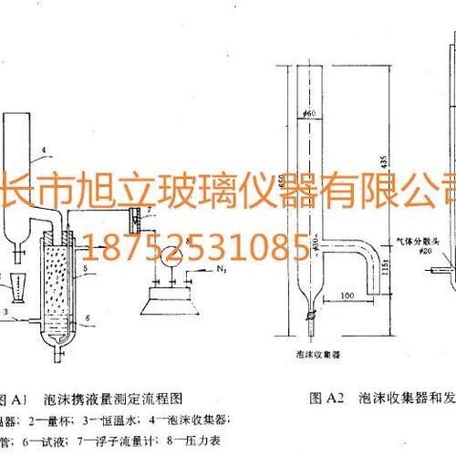 泡沫携液量测定装置 泡沫收集器发泡管排水采气用起泡剂CT5-2