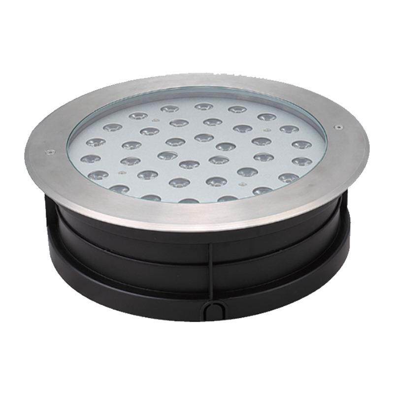 18W24W36W60WLED户外防水圆形地埋灯草坪广场不锈钢花园过道庭院