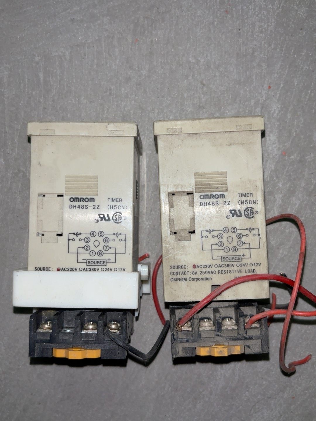 欧姆龙时间继电器