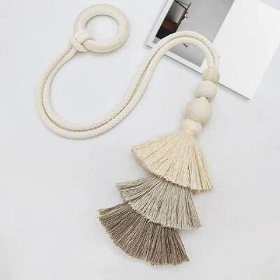Eco-friendly Curtain Straps Boho Style Curtain Laces