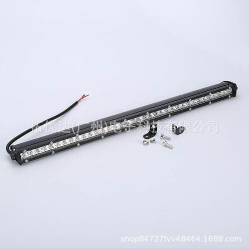汽车LED长条灯 18LED 54W 19inch 小单排长条灯工作灯检修灯 新款