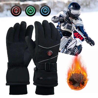 DC Rechargeable Electric Heated Hand Warmer Heated Gloves