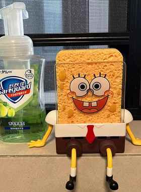 【新家的100个快递】海绵宝宝海绵擦桌面摆件家居饰品