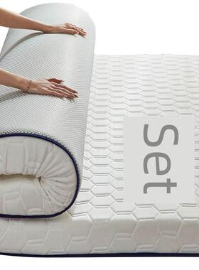 10cm thick memory foam sponge latex mattress topper pad 床垫