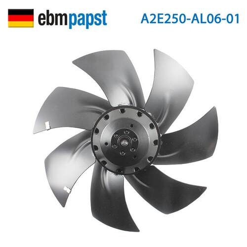正品ebmpapst风机A2E250-AL06-01 230V 轴流风机 外转子静音
