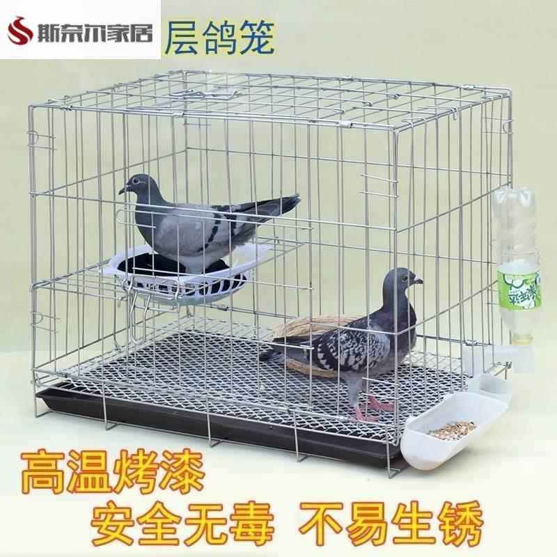 大号加粗鸽子用品用具12位16位养殖鸽子笼信鸽配对笼肉鸽繁殖笼子