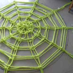 装 饰网择蜘蛛网异型网DVG网可选特殊形状尼龙网编织网