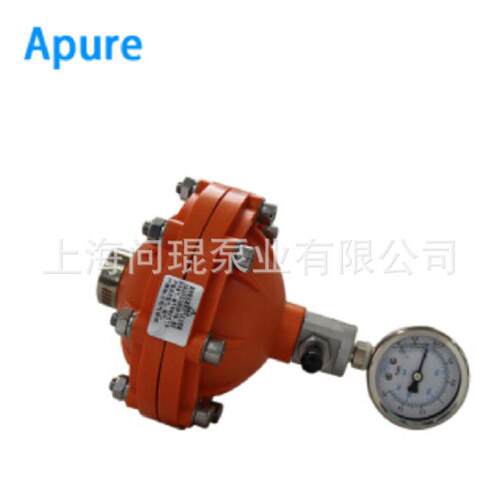 Apure 膜片式脉冲阻尼器 UPVC材质 污水处理设备配件