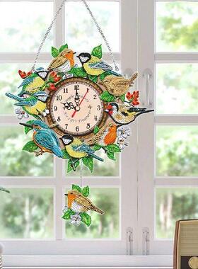 Acrylic Special Shaped Handmade Cute Birds Colorful Crystal