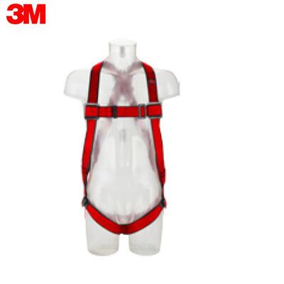 3M 1161730安全带保泰特P200五点式全身式五点调节前胸后背D型环