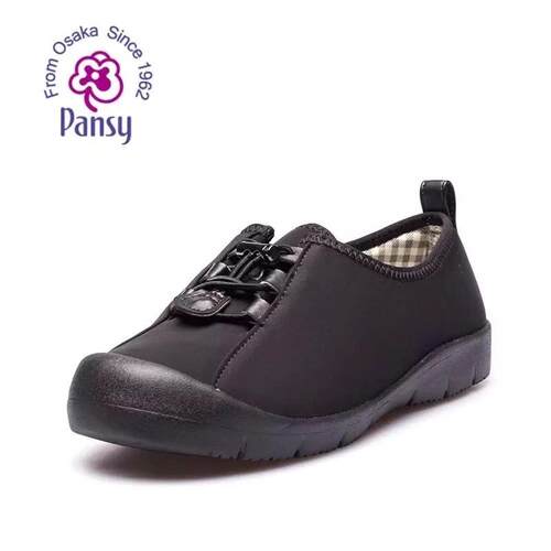 正品Pansy 盼洁高脚7背加肥脚宽母拇指外鞋翻软底轻日本超舒适鞋