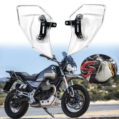 适用古兹 guzzi v85tt 2019-2024 机车改装侧挡风导流罩 侧挡风