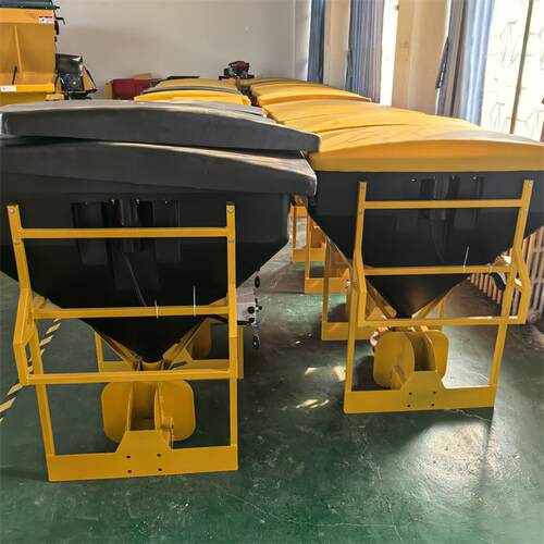 重工撒盐机小型后挂式融雪撒布机不锈钢撒播盘