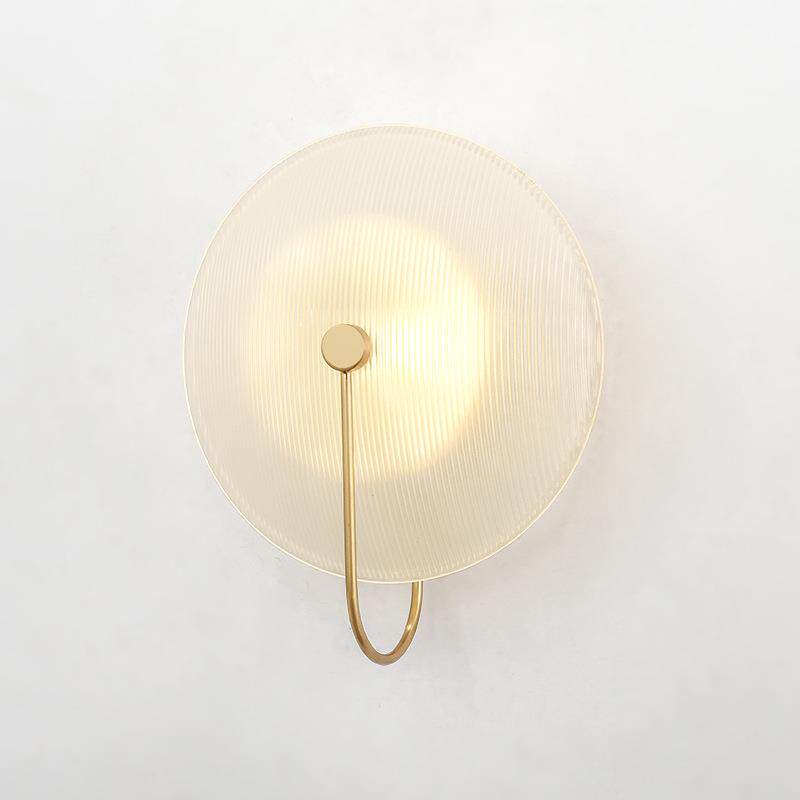 后现代个性创意玻璃客厅壁灯艺术床头卧室沙发旁样板房设计师壁灯