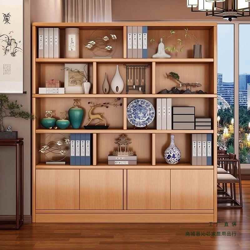 实木酒柜厅架靠墙展示柜客20柜98525新款储物置物复古商用货柜陈
