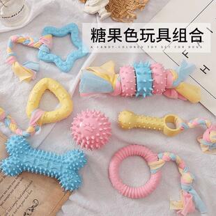 Durable chew sticks and teething toys for puppies, bite-resi