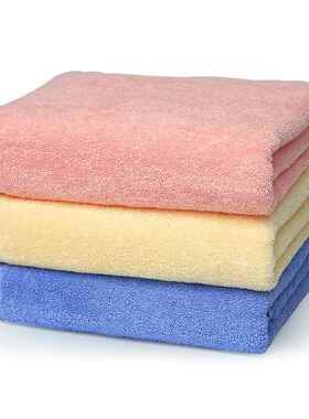 ZQ巾家浴纯棉柔软吸水澡速干成人男女洗巾大F76J6M6J毛巾浴用巾裹