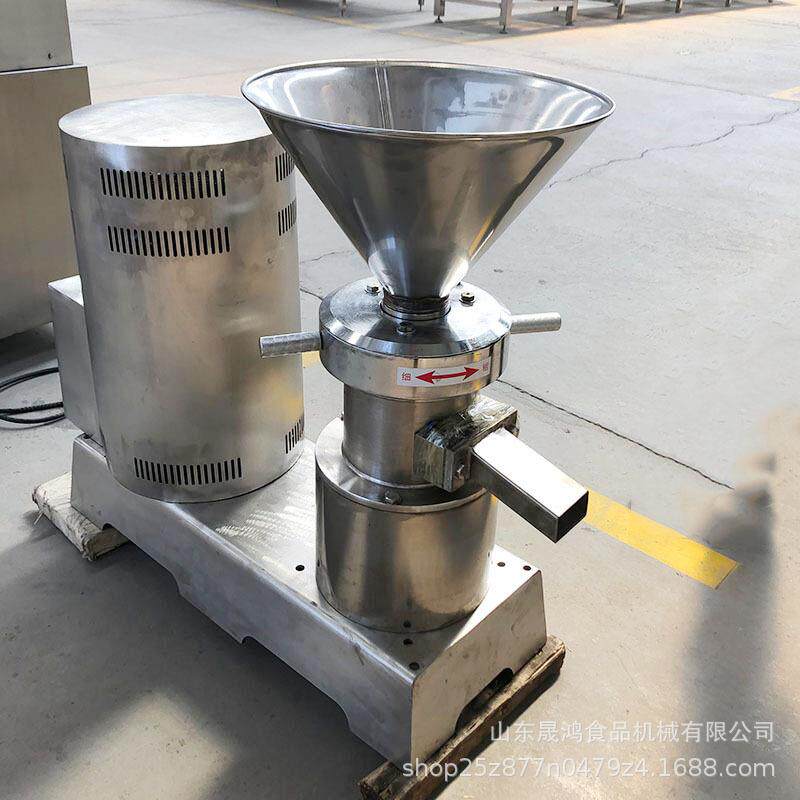 果酱花生芝麻海鲜研磨机骨泥机不锈钢食品级胶体磨