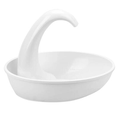 Feeding Water Flowing Fountain For Cat Dog Automatic Swan Pe