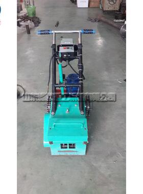 塑胶道翻新处跑理机扶楼657梯过道地面铲削机手式PVC地面刨地机