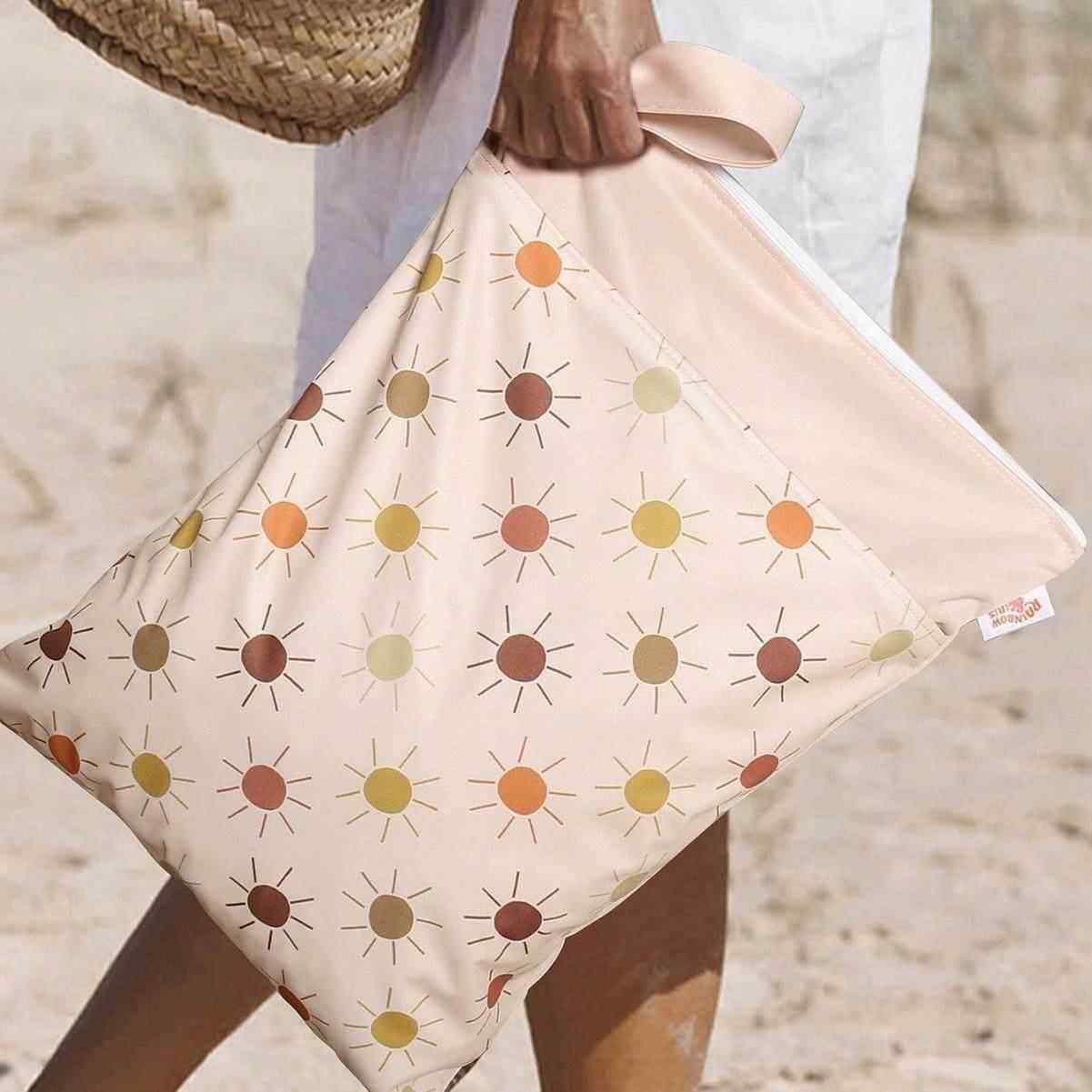 干湿分离泳衣湿衣服收纳袋防水沙滩游泳包女多功能手提袋旅行便携