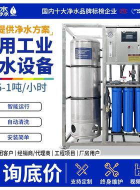 工厂水处理反渗透净水设备过滤去离子商用净水器直饮水净水纯水机