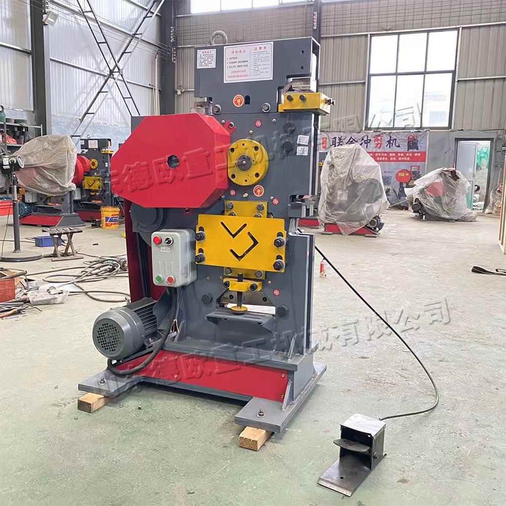 冲孔切断剪角一体机建筑冷态板料冲孔机冲孔切断剪角一体机