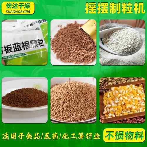 食品涂484料室摇摆制实粒机 柠檬酸小型立式造粒机药 医验摇摆造