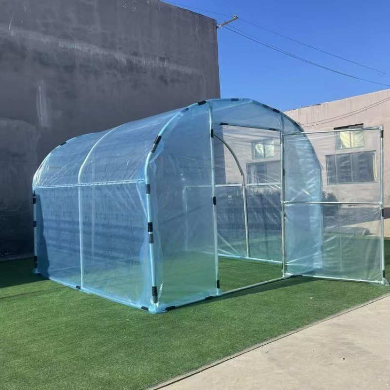 保温棚蔬菜雨棚钢管防雨防虫保温暖养殖花房暖外家庭简易温室棚户