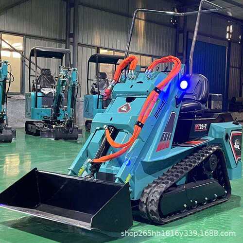 工厂车间室内破拆用养殖场滑移小铲车多用途小型滑移装载机