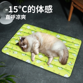 宠物冰垫耐咬夏天睡垫用品，凉席垫子冰窝猫咪夏季降温凉垫狗狗冰垫